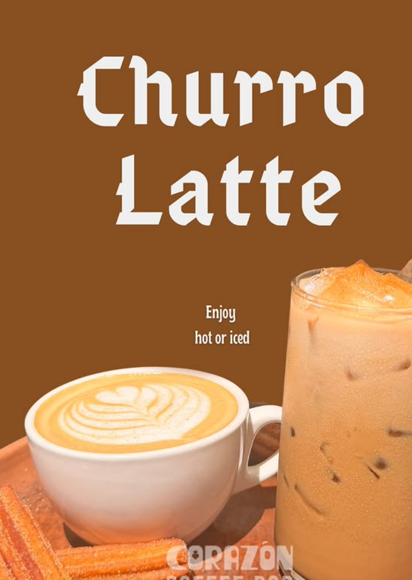Churro Latte